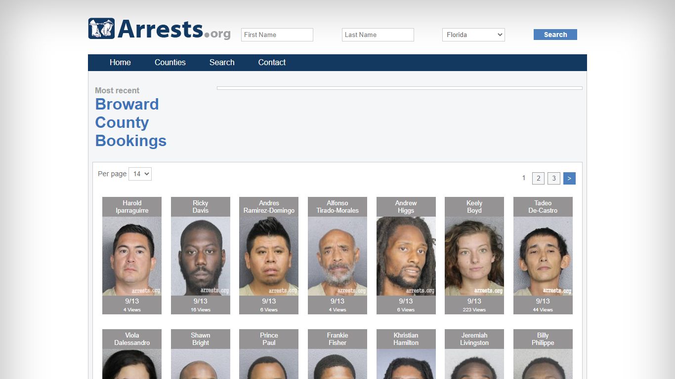 Broward County Arrests and Inmate Search